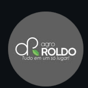 Agroroldo — logo circular com folha verde, loja de produtos veterinários e agrícolas