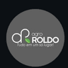 Agroroldo logo — circular badge com folha verde, marca agrícola e veterinária